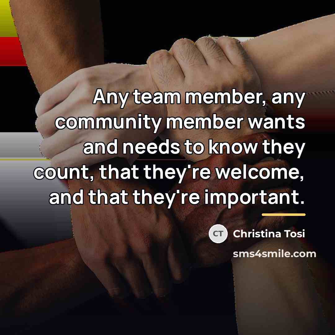 “Any team member, any community member wants and needs to…” quote by Christina Tosi