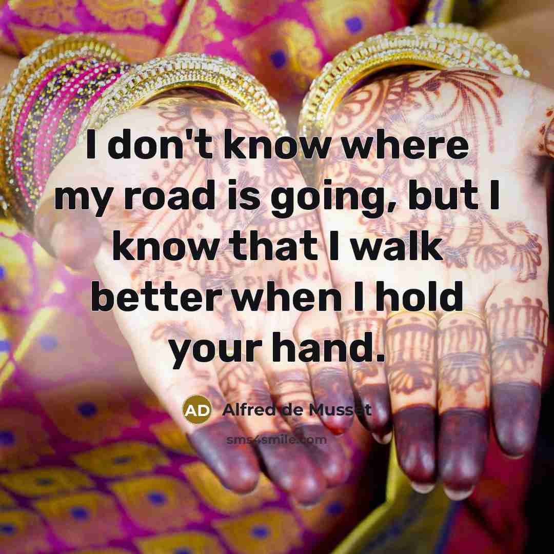 “I don't know where my road is going, but I…” quote by Alfred de Musset