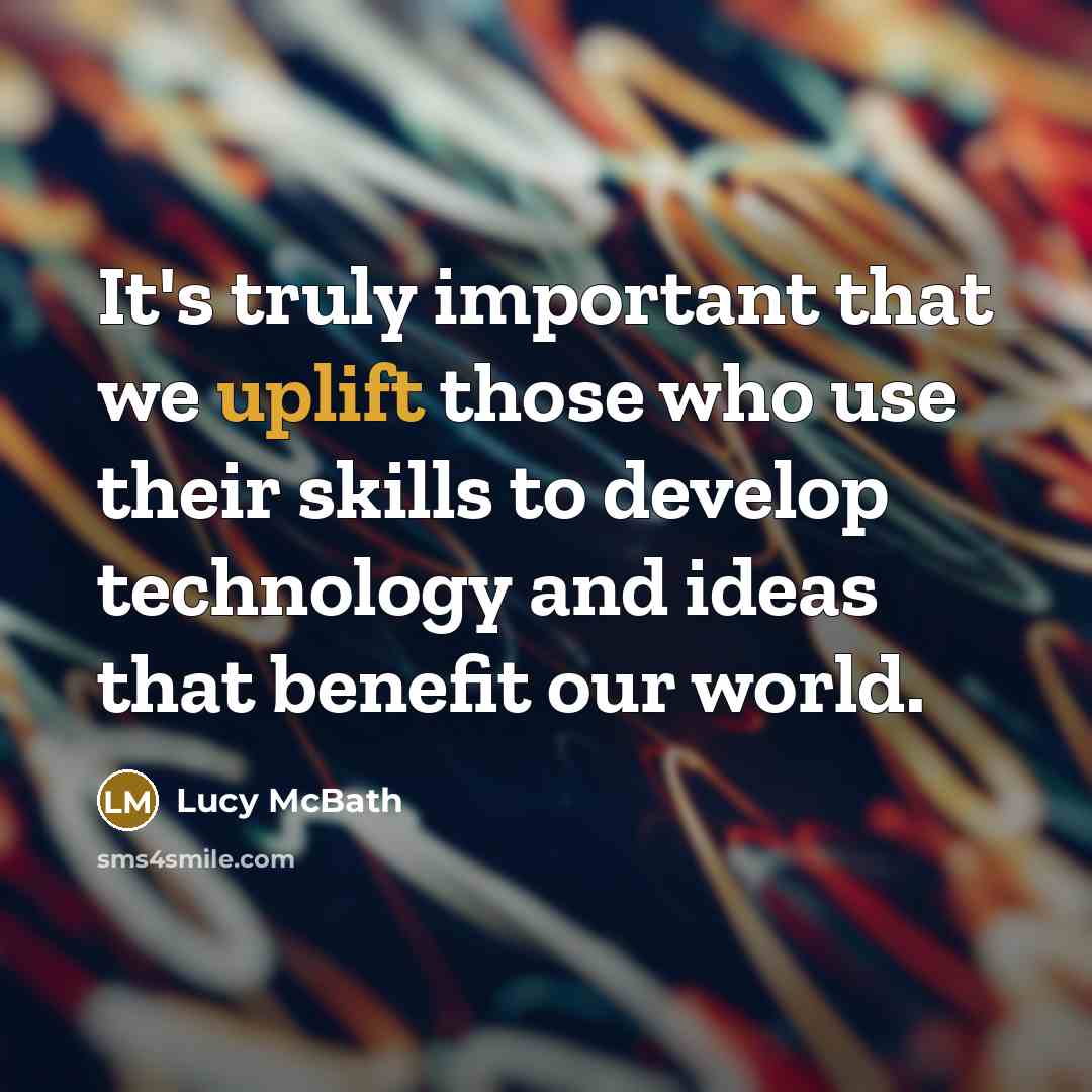 “It's truly important that we uplift those who use their…” quote by Lucy McBath