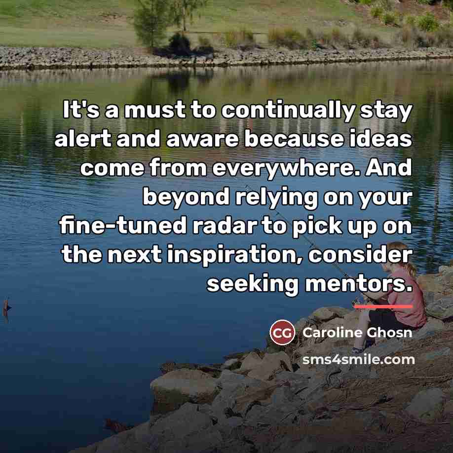 “It's a must to continually stay alert and aware because…” quote by Caroline Ghosn