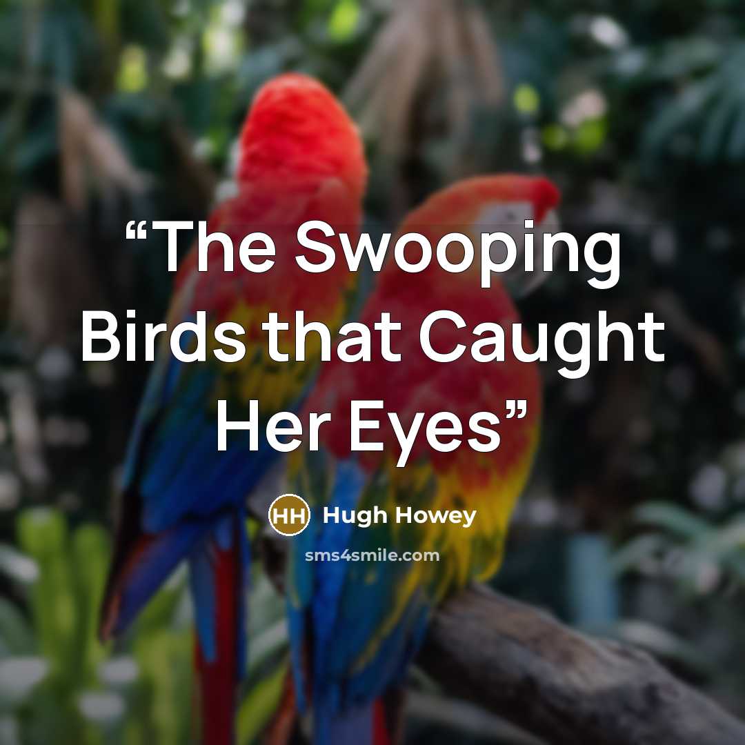 “The Swooping Birds that Caught Her Eyes” quote by Hugh Howey