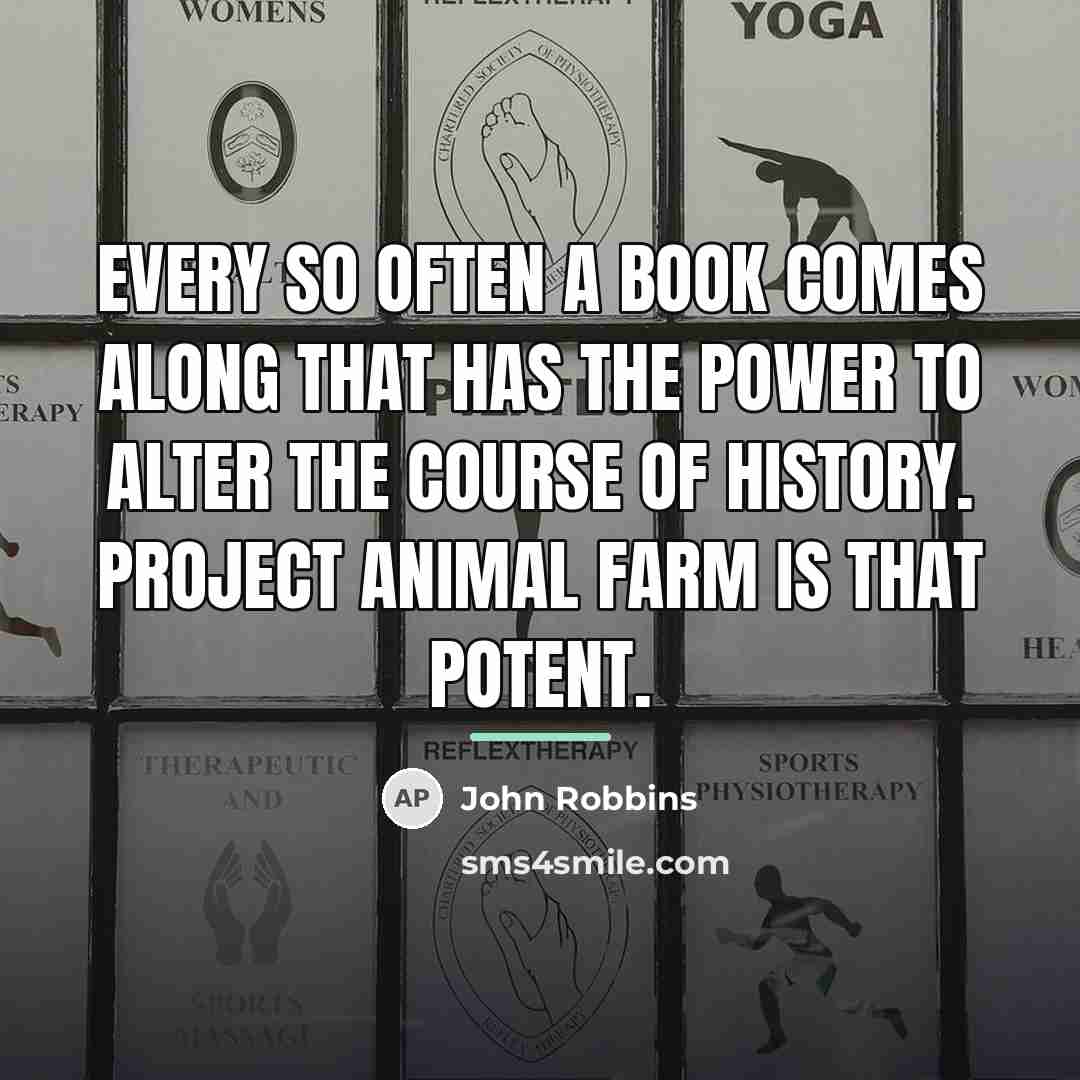 “Every so often a book comes along that has the…” quote by John Robbins