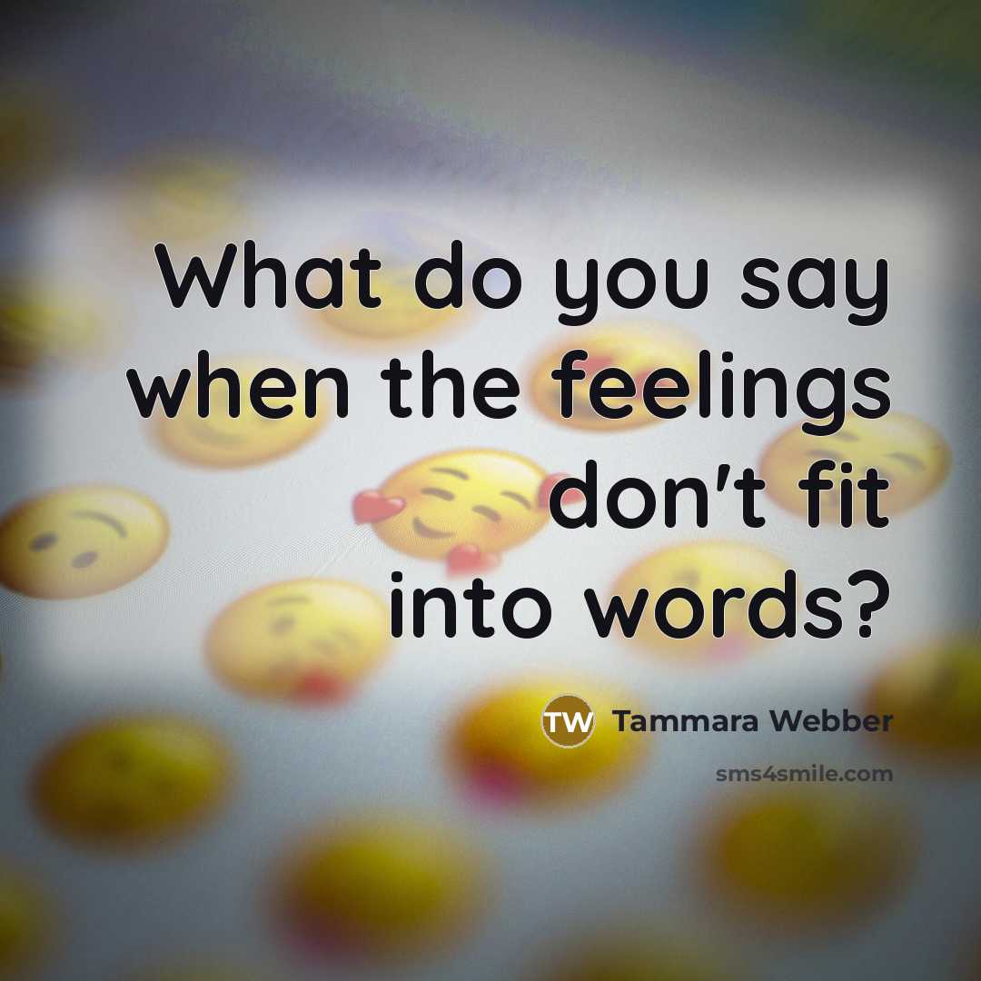 “What do you say when the feelings don't fit into…” quote by Tammara Webber