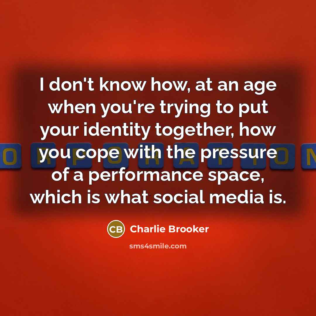 “I don't know how, at an age when you're trying…” quote by Charlie Brooker