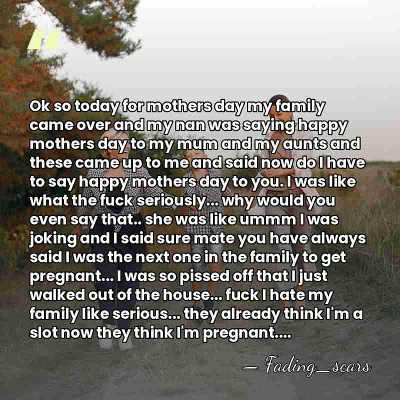 Ok so today for mothers day my family came over and my&hellip; - Fading_scars