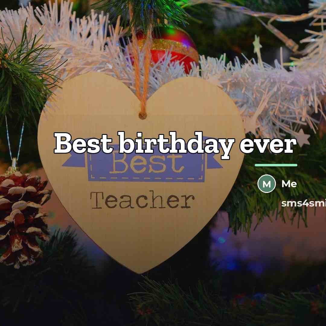 “Best birthday ever…” quote by Me