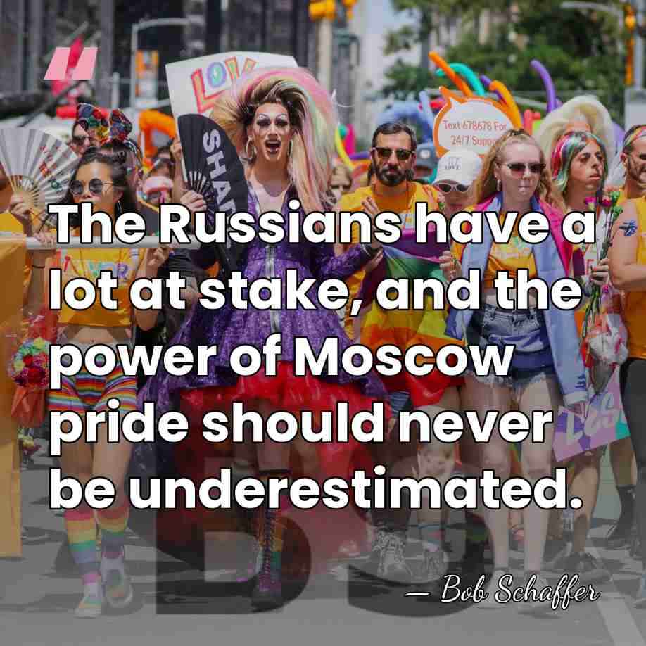 The Russians have a lot at stake, and the power of Moscow&hellip; - Bob Schaffer