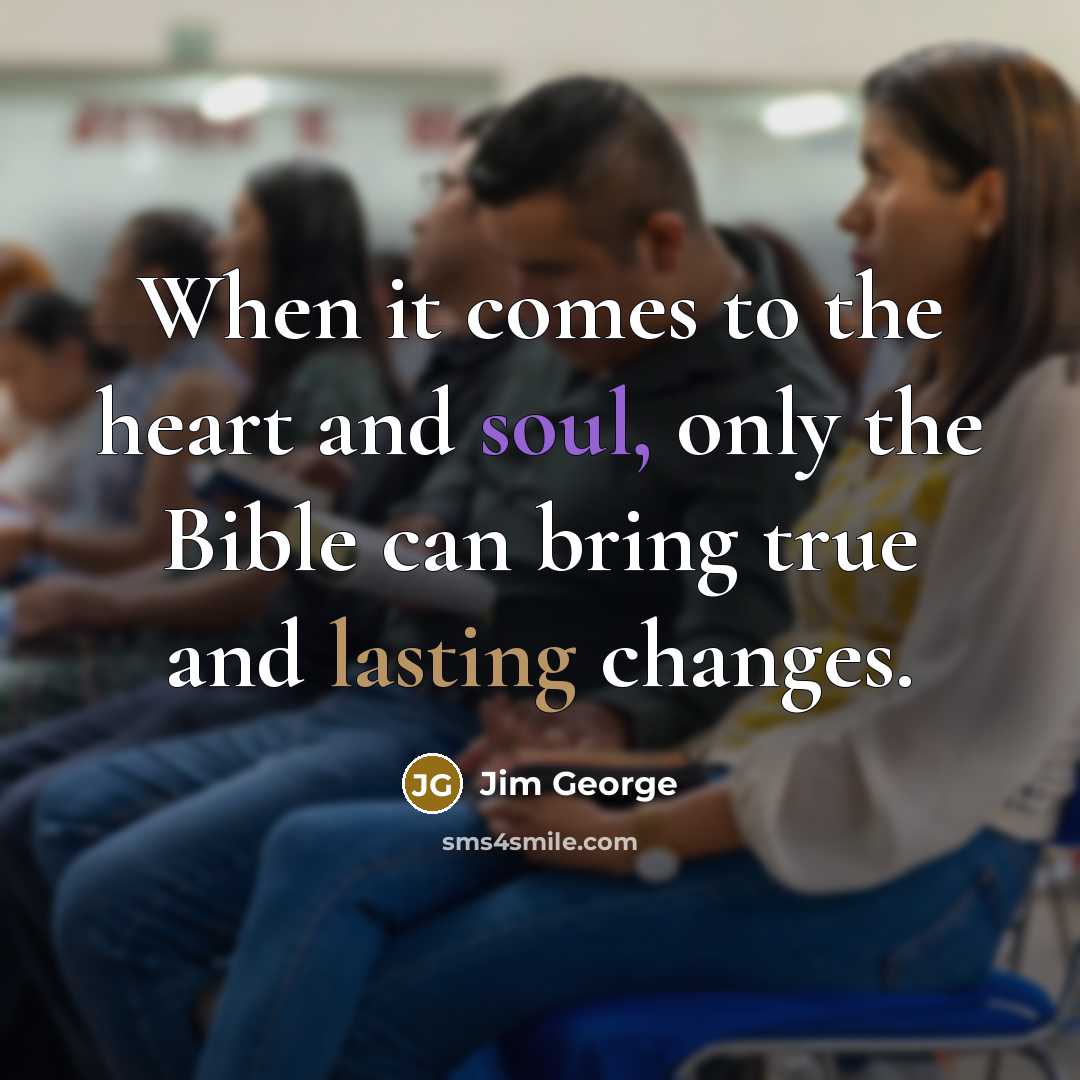 “When it comes to the heart and soul, only the…” quote by Jim George