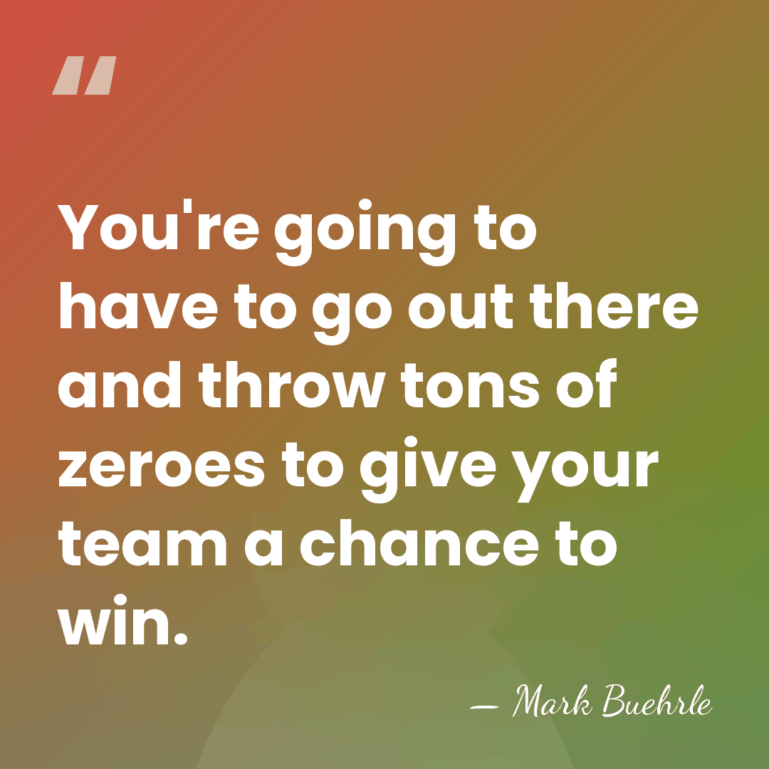 You're going to have to go out there and throw tons of&hellip; - Mark Buehrle