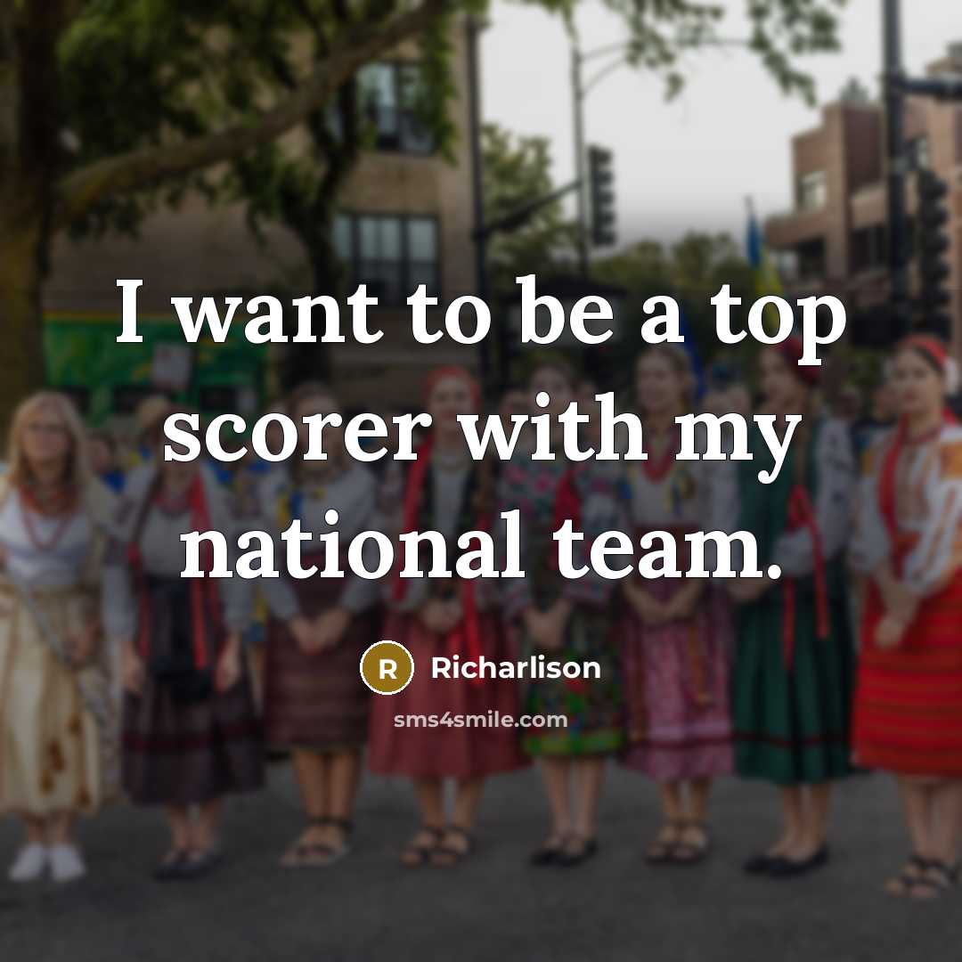 “I want to be a top scorer with my national…” quote by Richarlison