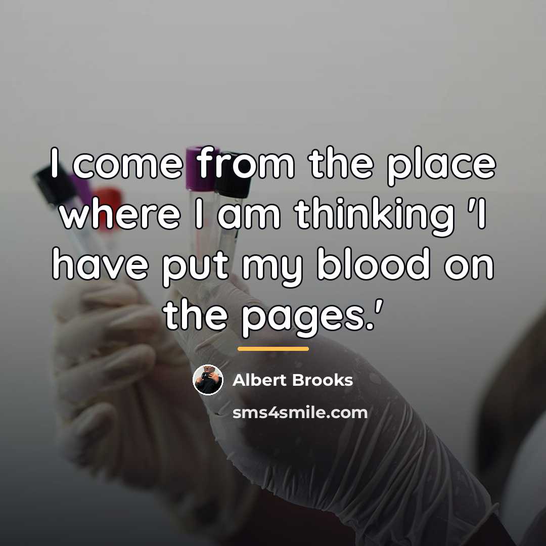 “I come from the place where I am thinking 'I…” quote by Albert Brooks
