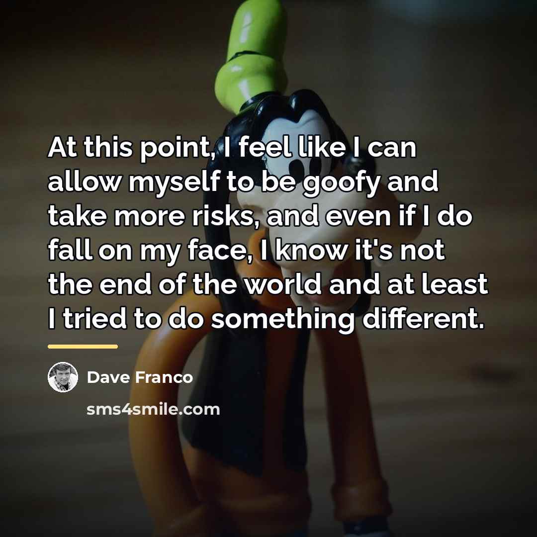 “At this point, I feel like I can allow myself…” quote by Dave Franco