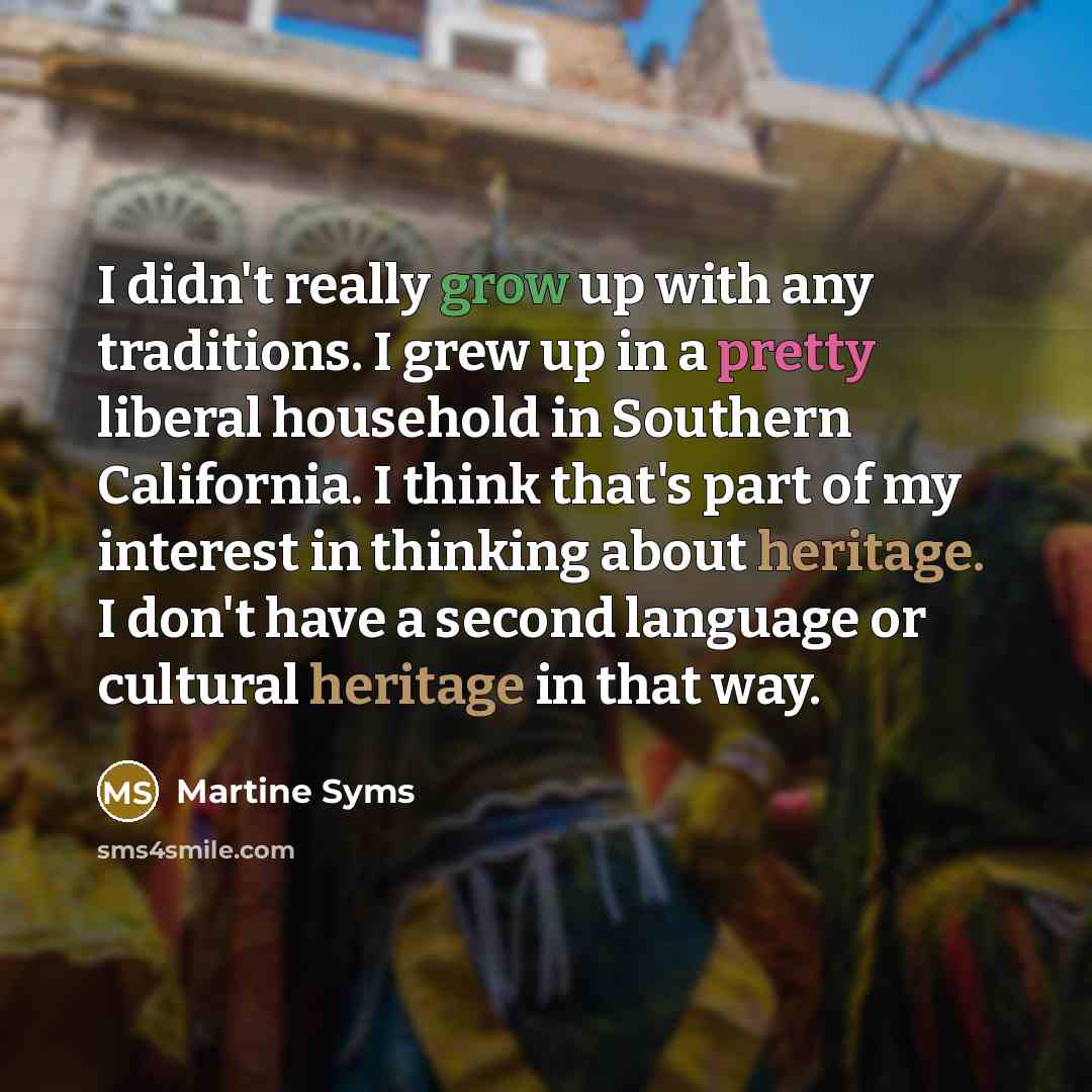 “I didn't really grow up with any traditions. I grew…” quote by Martine Syms