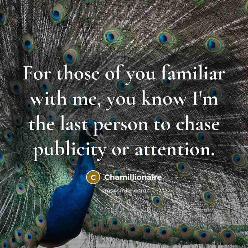 “For those of you familiar with me, you know I'm…” quote by Chamillionaire