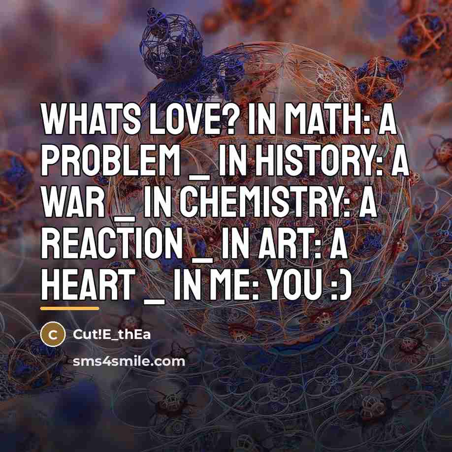 “Whats LOVE? in math: A problem _ in history: A…” quote by Cut!E_thEa