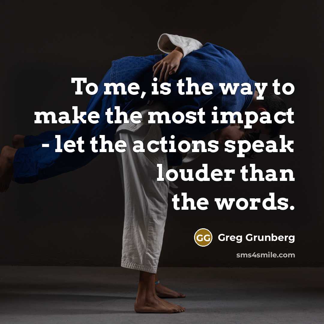 “To me, is the way to make the most impact…” quote by Greg Grunberg