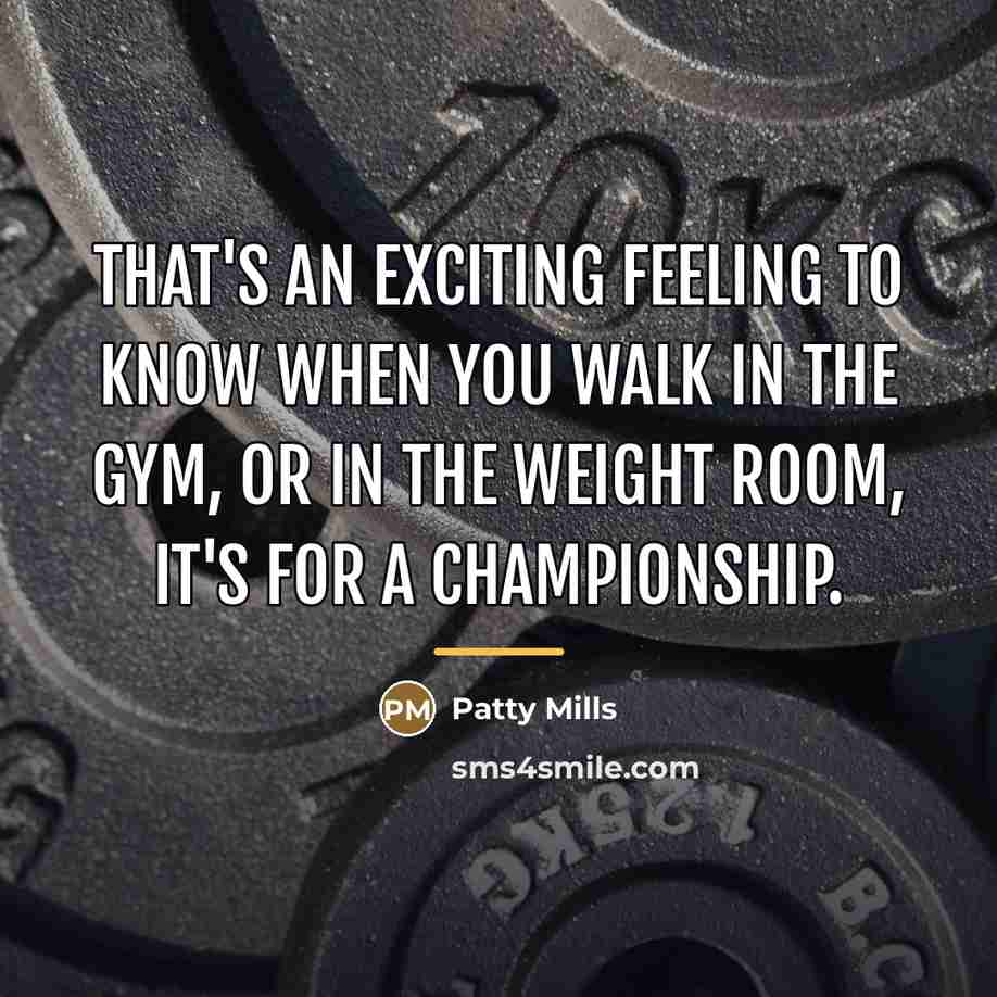 “That's an exciting feeling to know when you walk in…” quote by Patty Mills