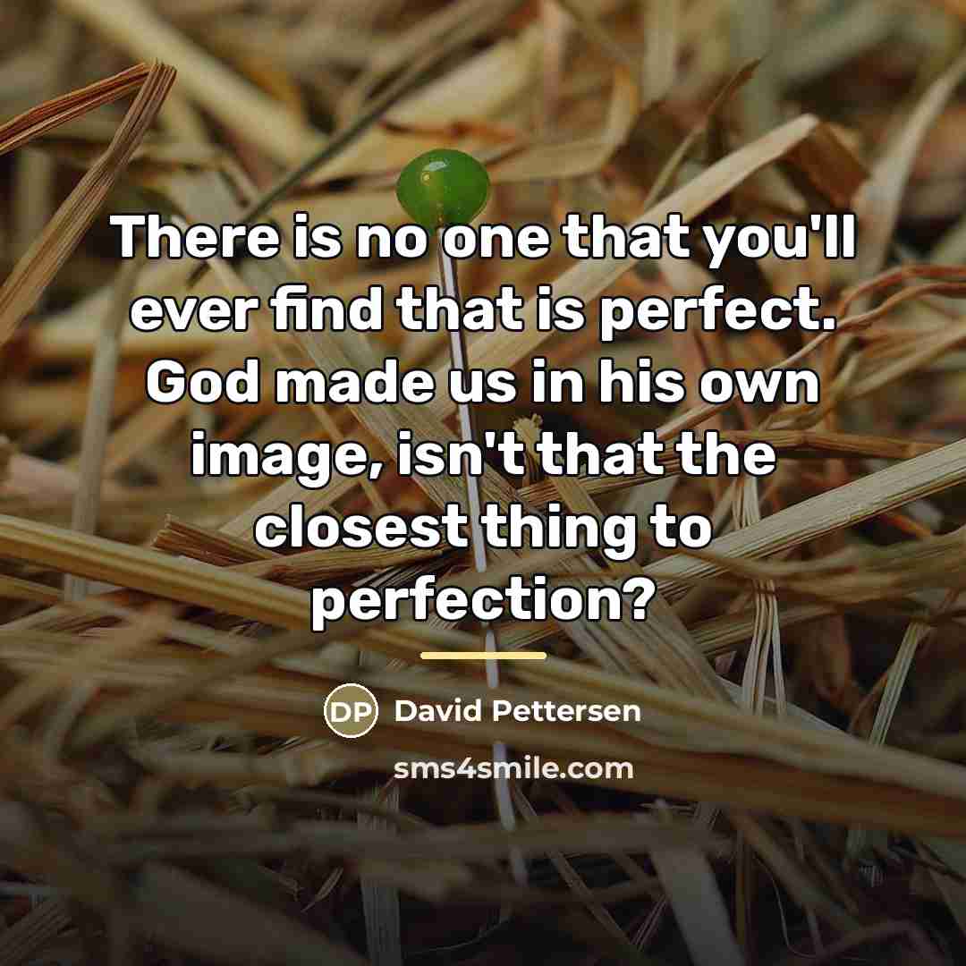 “There is no one that you'll ever find that is…” quote by David Pettersen