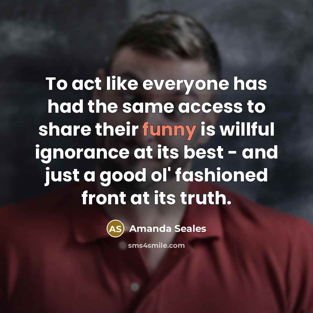 “To act like everyone has had the same access to…” quote by Amanda Seales