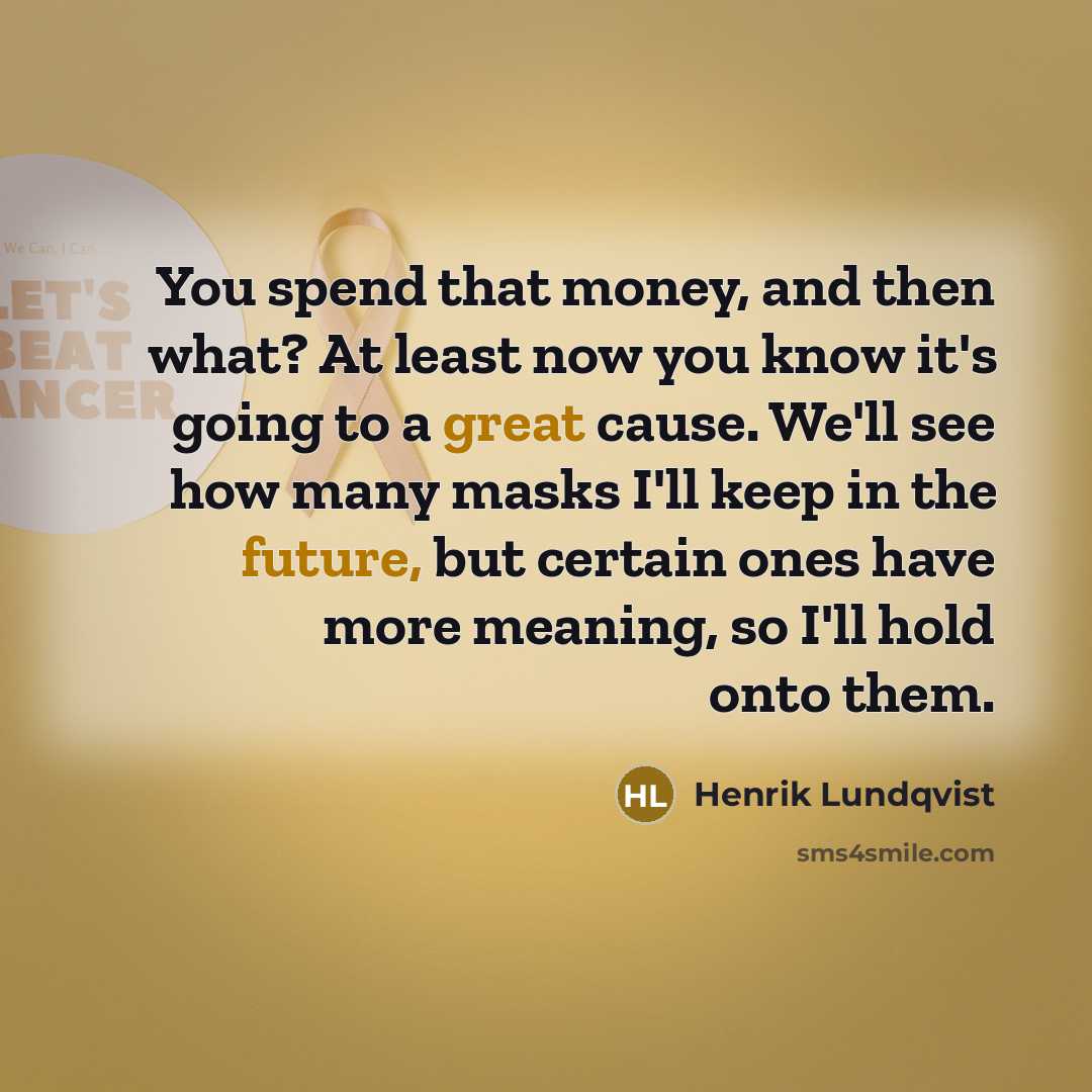 “You spend that money, and then what? At least now…” quote by Henrik Lundqvist