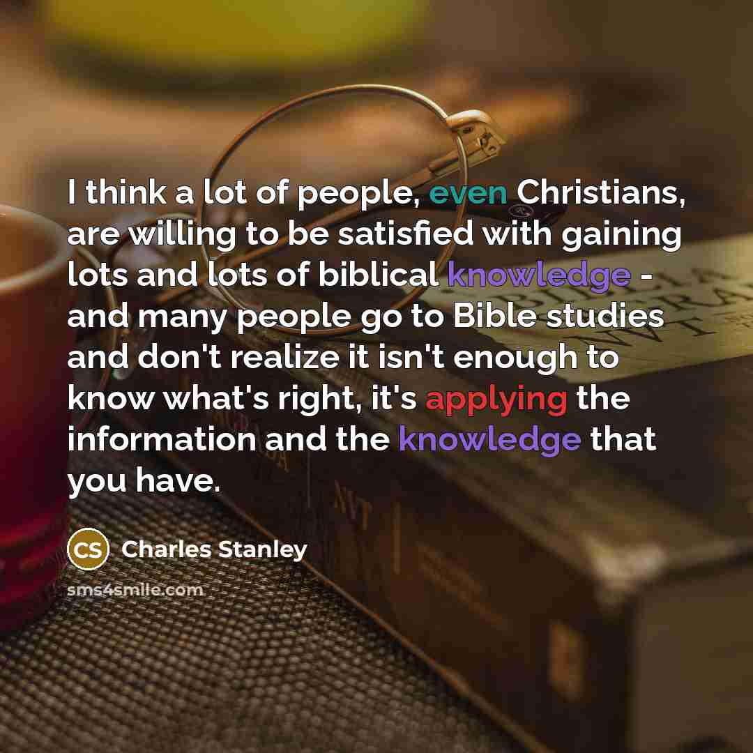 “I think a lot of people, even Christians, are willing…” quote by Charles Stanley