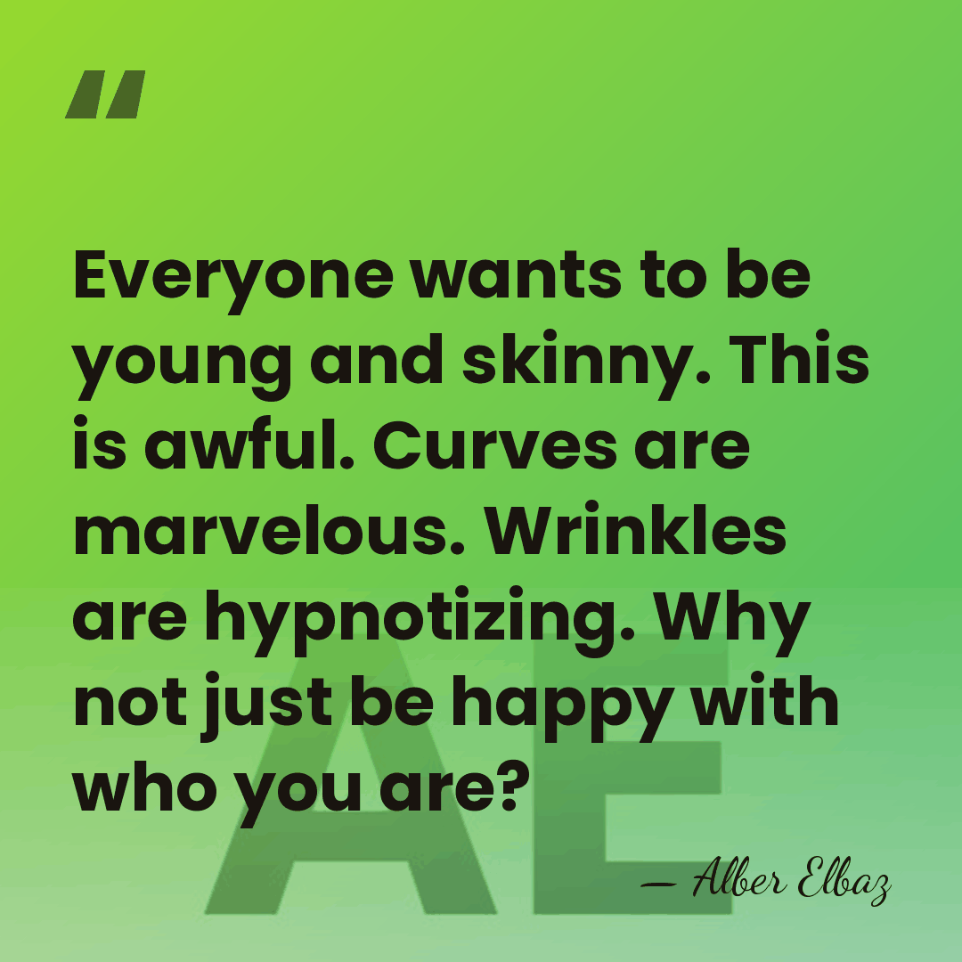Everyone wants to be young and skinny. This is awful. Curves are&hellip; - Alber Elbaz