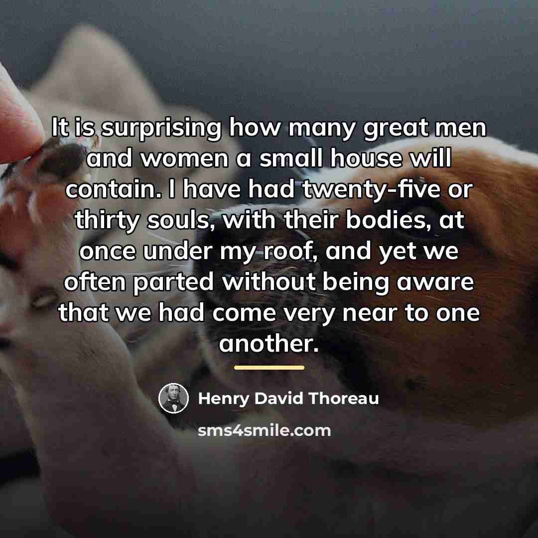 “It is surprising how many great men and women a…” quote by Henry David Thoreau