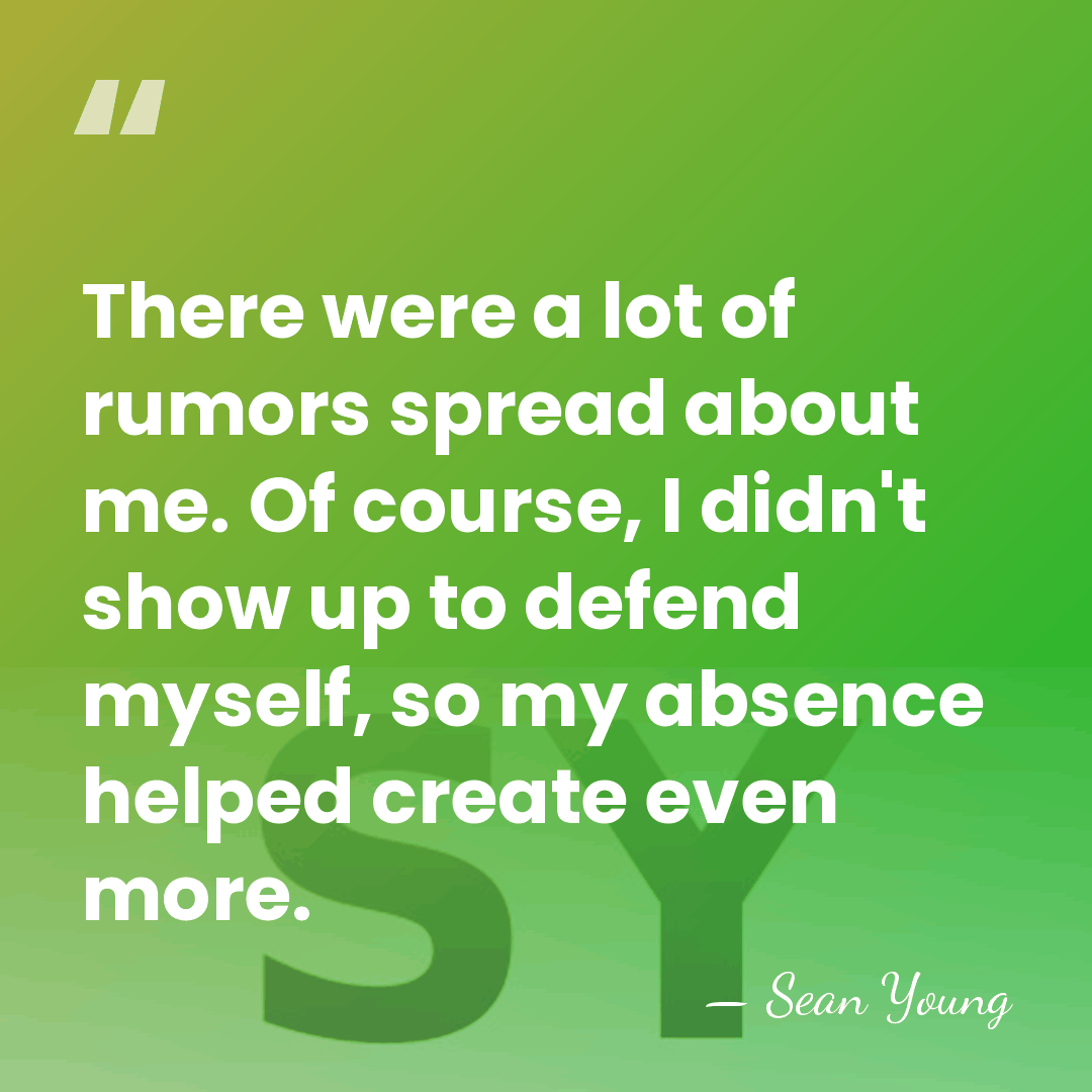 There were a lot of rumors spread about me. Of course, I&hellip; - Sean Young