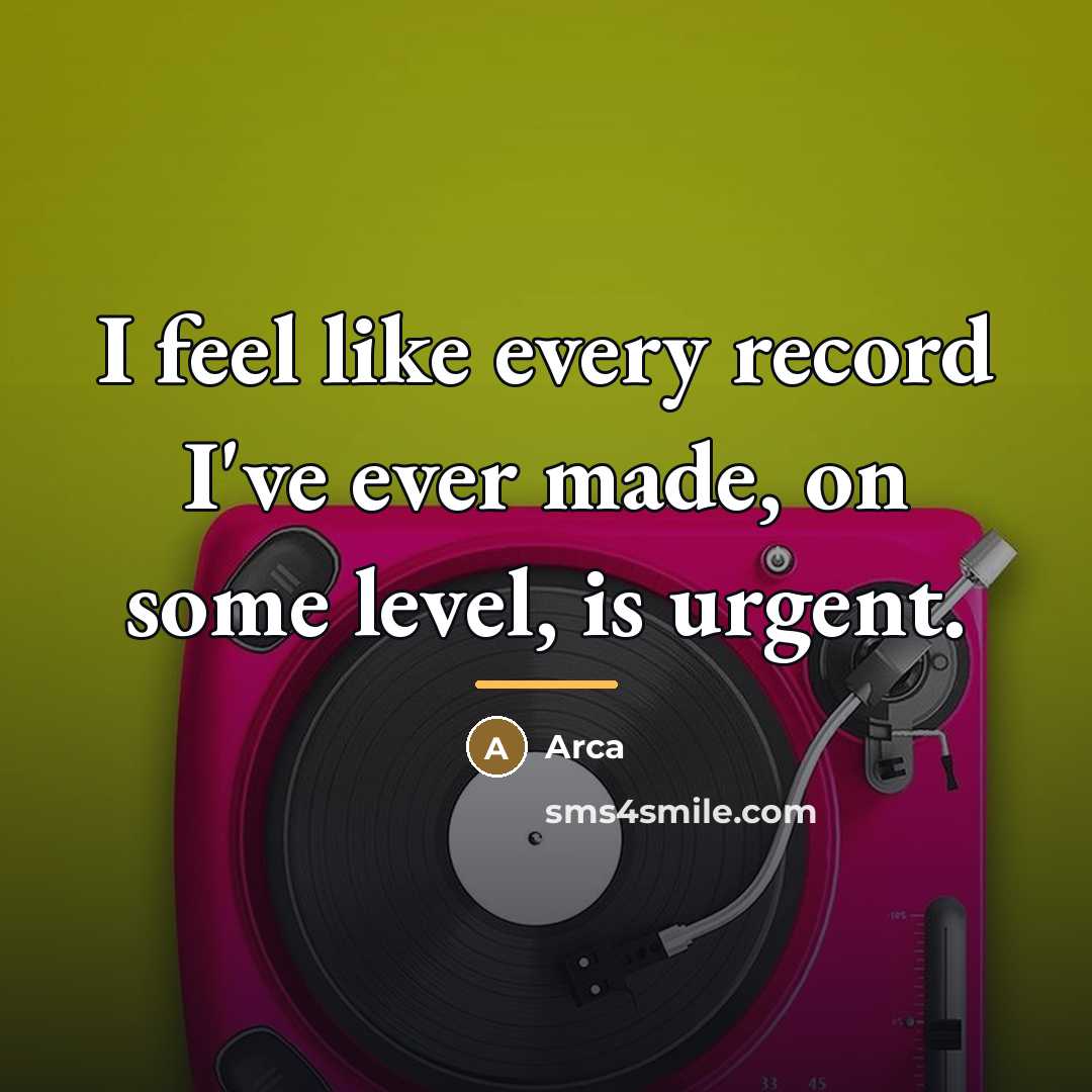 “I feel like every record I've ever made, on some…” quote by Arca