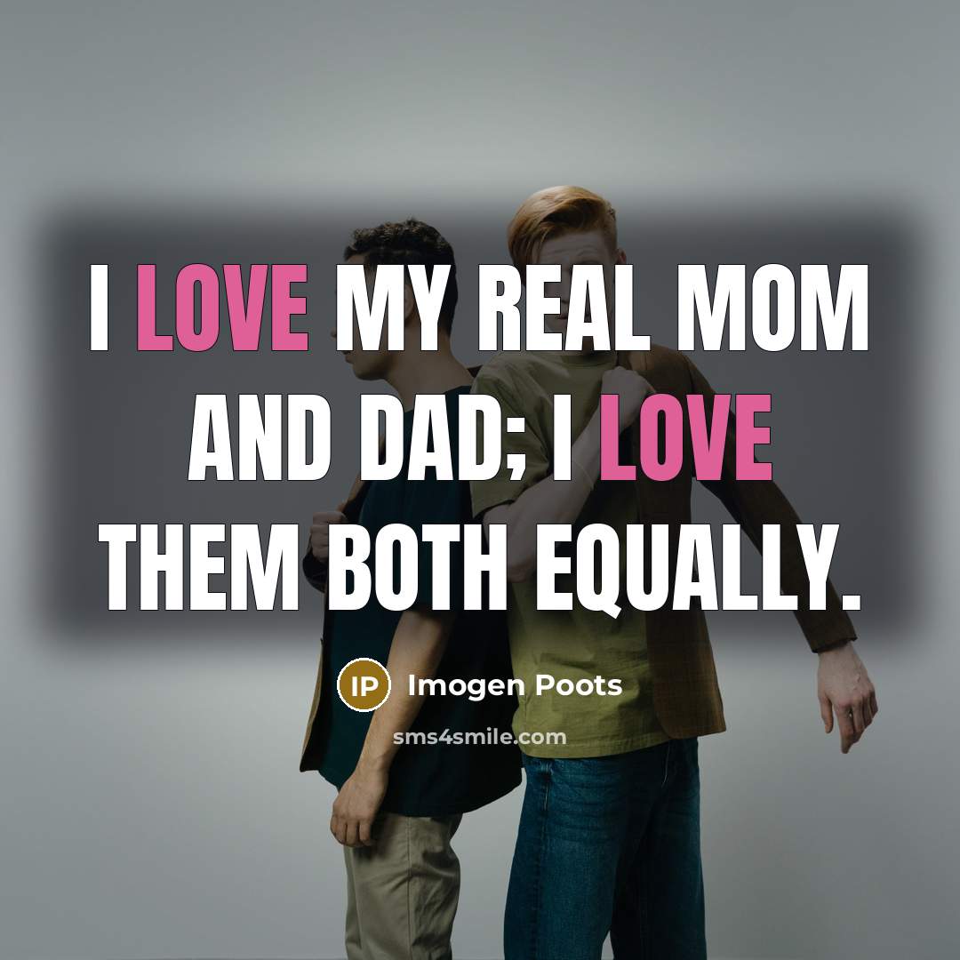 “I love my real mom and dad; I love them…” quote by Imogen Poots