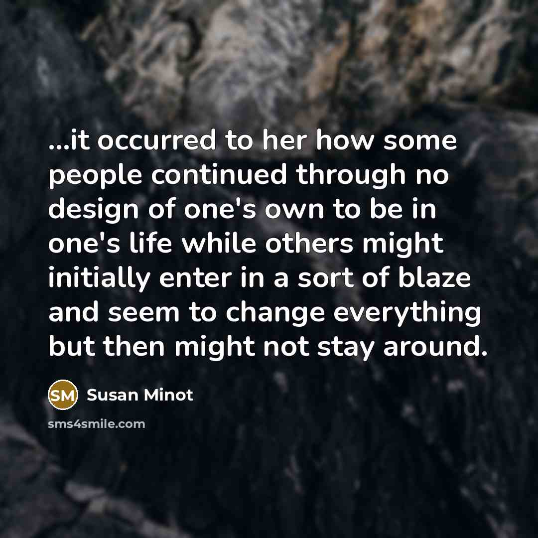 “...it occurred to her how some people continued through no…” quote by Susan Minot