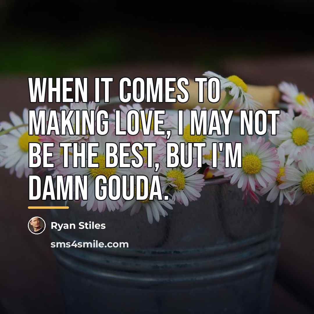“When it comes to making love, I may not be…” quote by Ryan Stiles