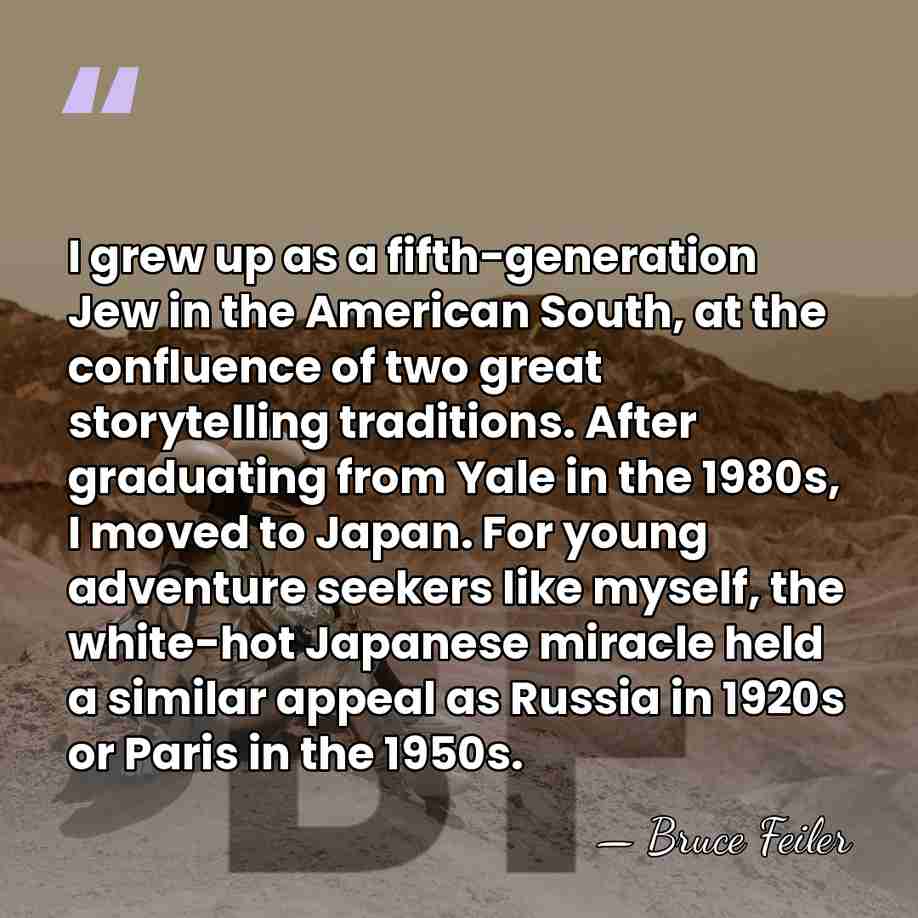 I grew up as a fifth-generation Jew in the American South, at&hellip; - Bruce Feiler