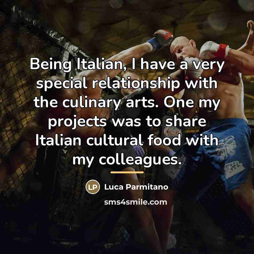 “Being Italian, I have a very special relationship with the…” quote by Luca Parmitano