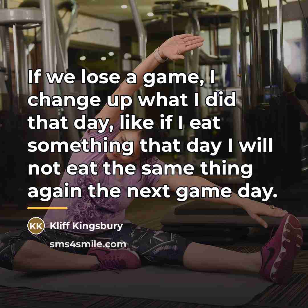 “If we lose a game, I change up what I…” quote by Kliff Kingsbury