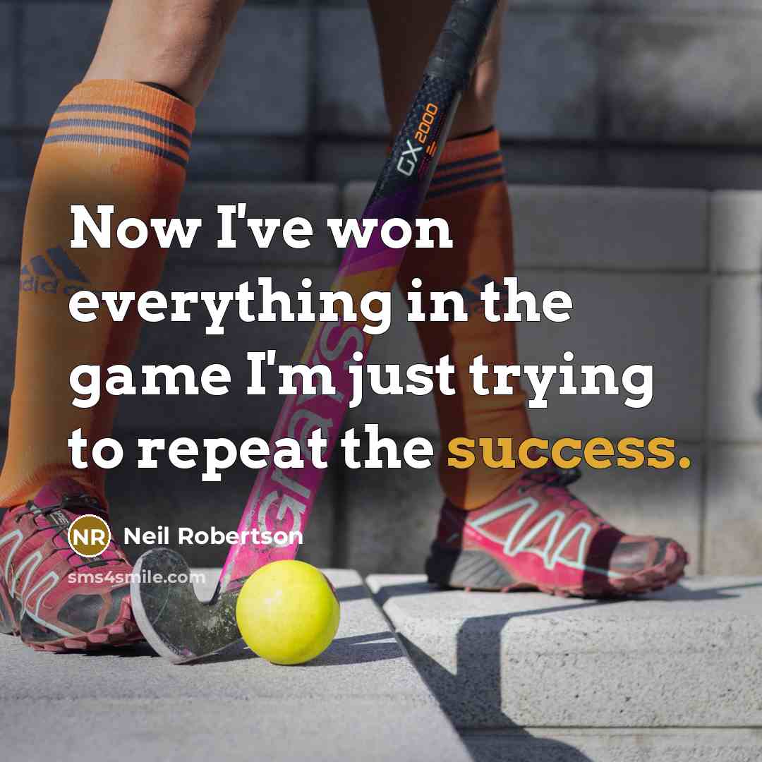 “Now I've won everything in the game I'm just trying…” quote by Neil Robertson