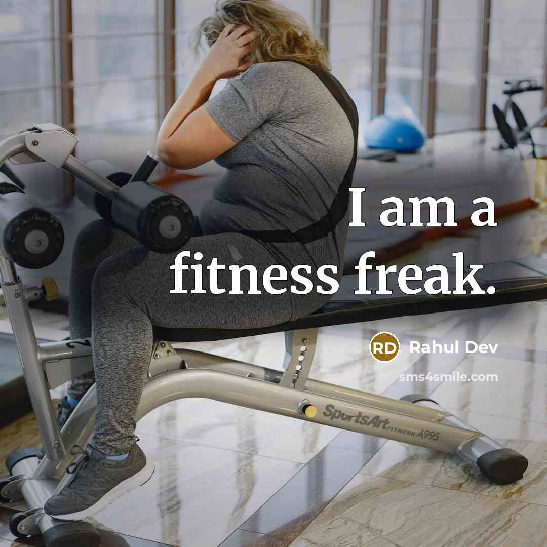 “I am a fitness freak.…” quote by Rahul Dev