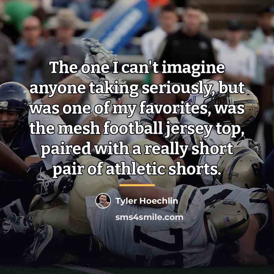 “The one I can't imagine anyone taking seriously, but was…” quote by Tyler Hoechlin