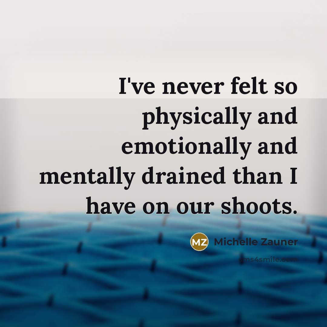 “I've never felt so physically and emotionally and mentally drained…” quote by Michelle Zauner