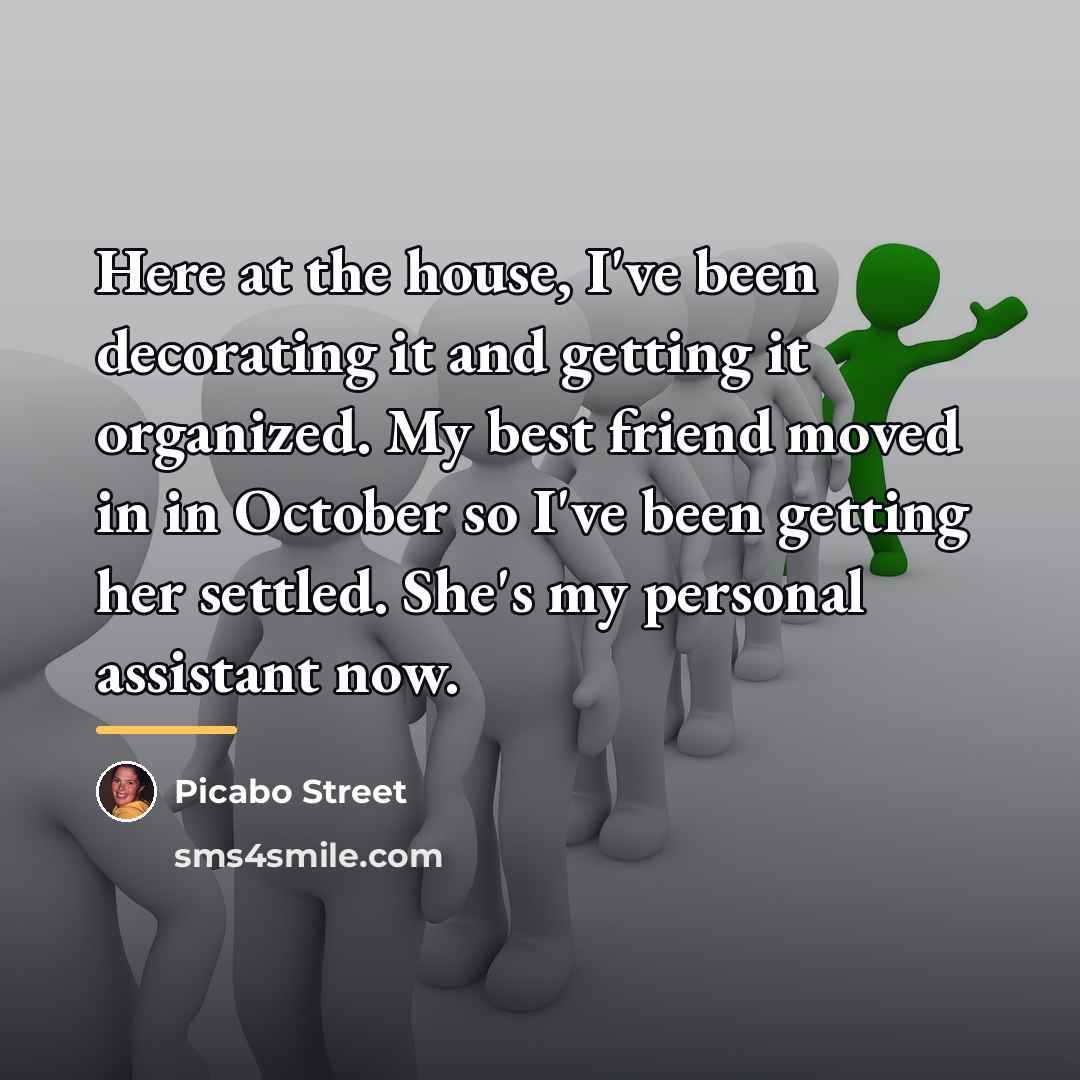 “Here at the house, I've been decorating it and getting…” quote by Picabo Street