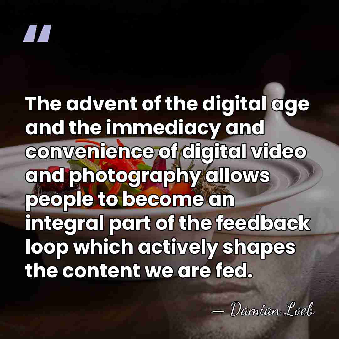 The advent of the digital age and the immediacy and convenience of&hellip; - Damian Loeb