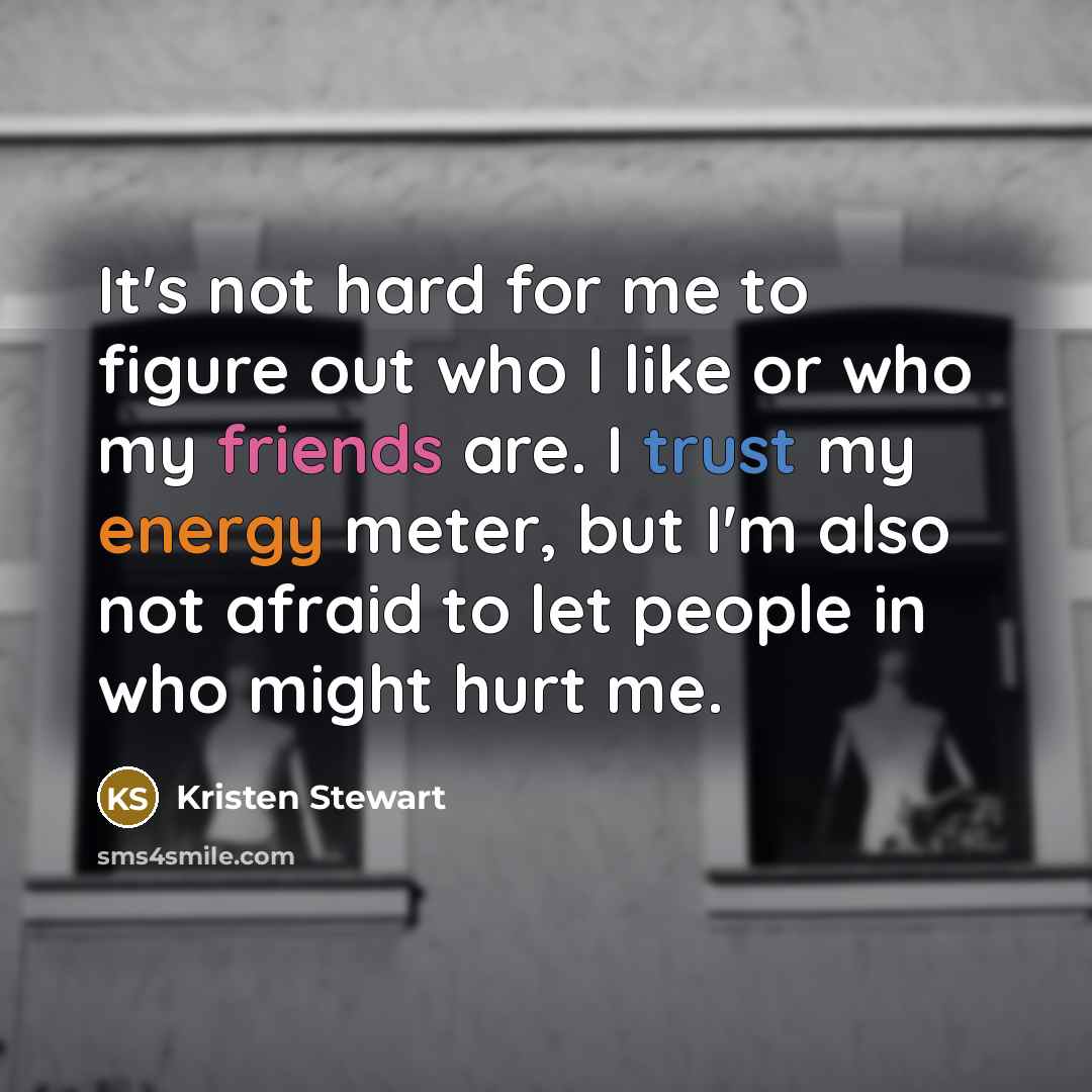“It's not hard for me to figure out who I…” quote by Kristen Stewart