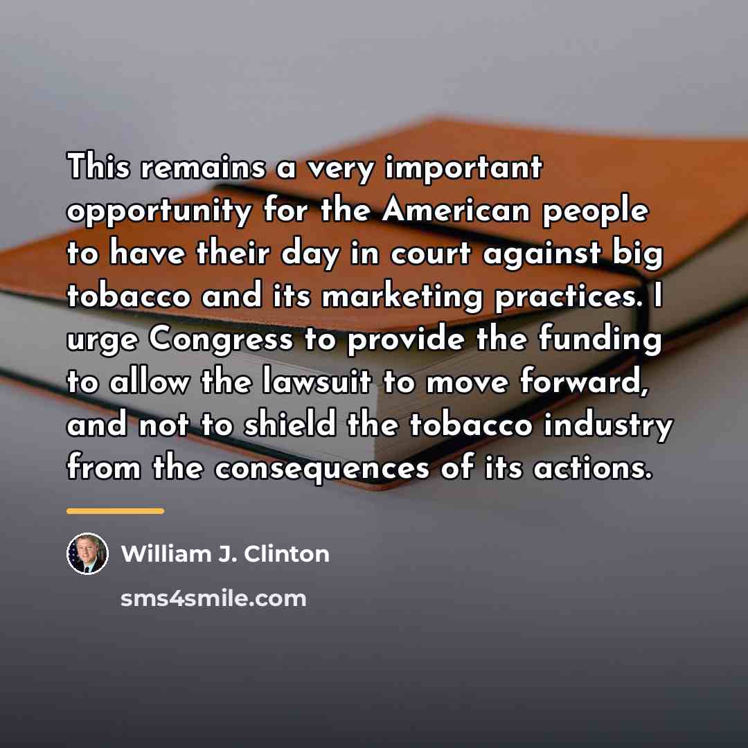 “This remains a very important opportunity for the American people…” quote by William J. Clinton