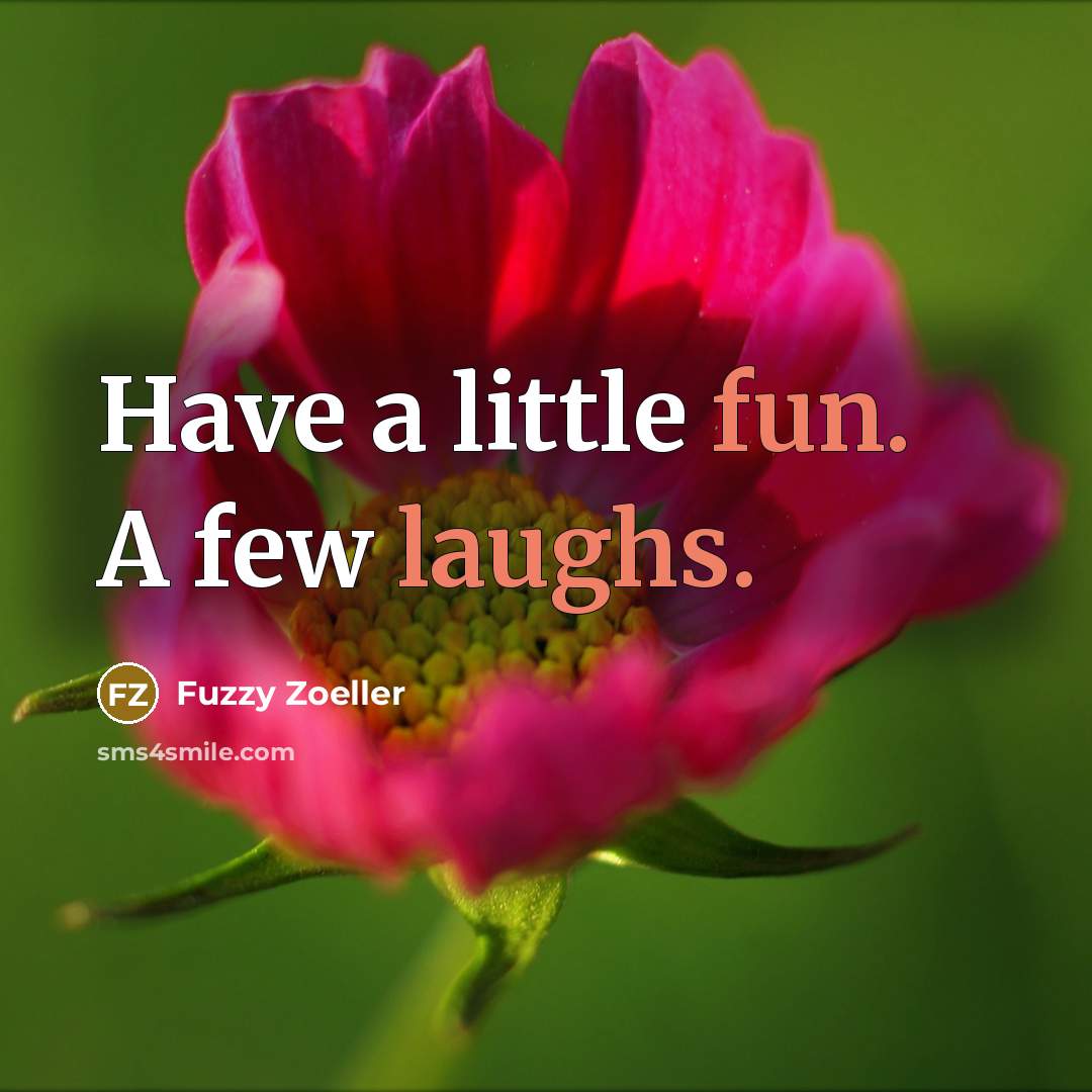 “Have a little fun. A few laughs.…” quote by Fuzzy Zoeller