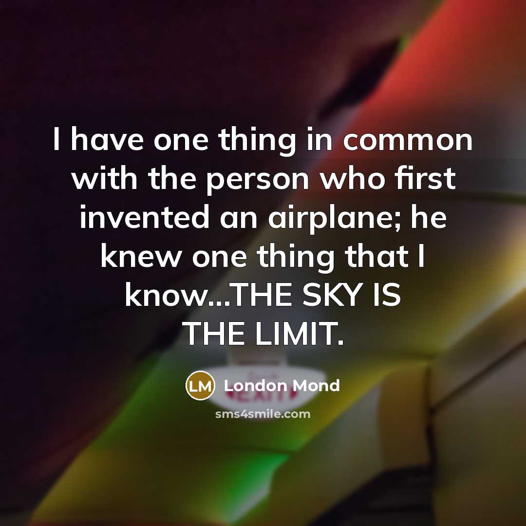 “I have one thing in common with the person who…” quote by London Mond