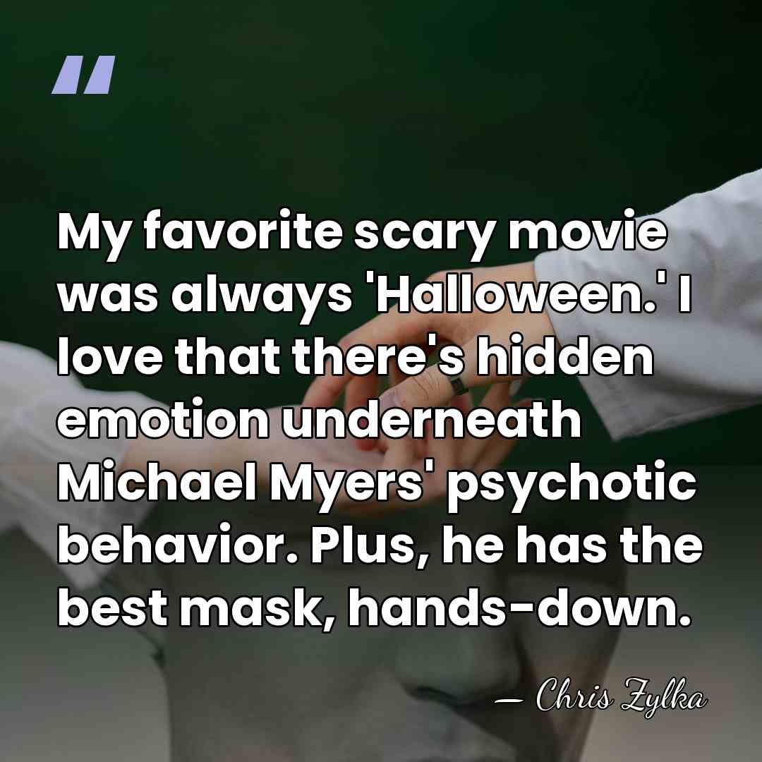 My favorite scary movie was always 'Halloween.' I love that there's hidden&hellip; - Chris Zylka