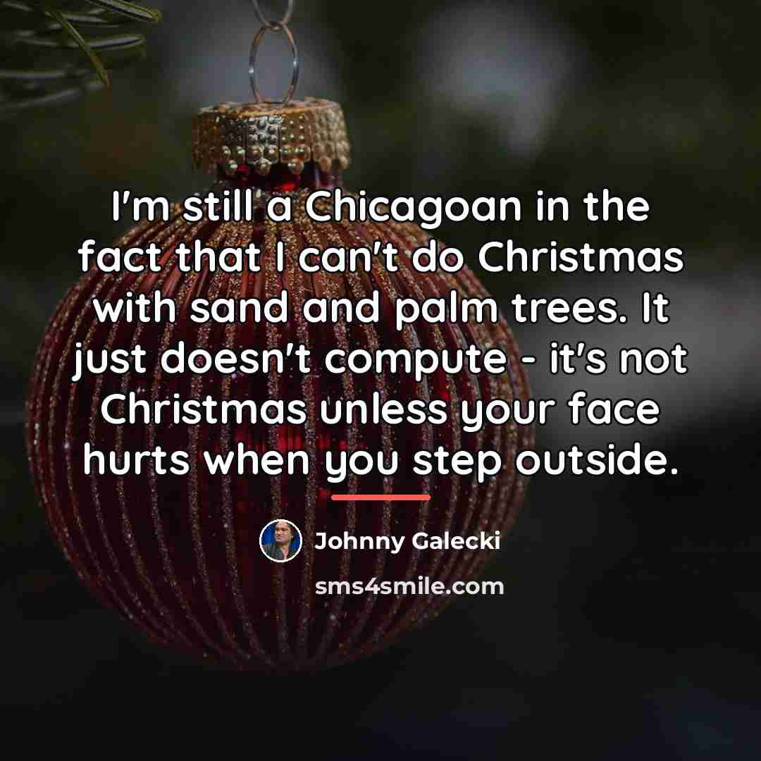 “I'm still a Chicagoan in the fact that I can't…” quote by Johnny Galecki