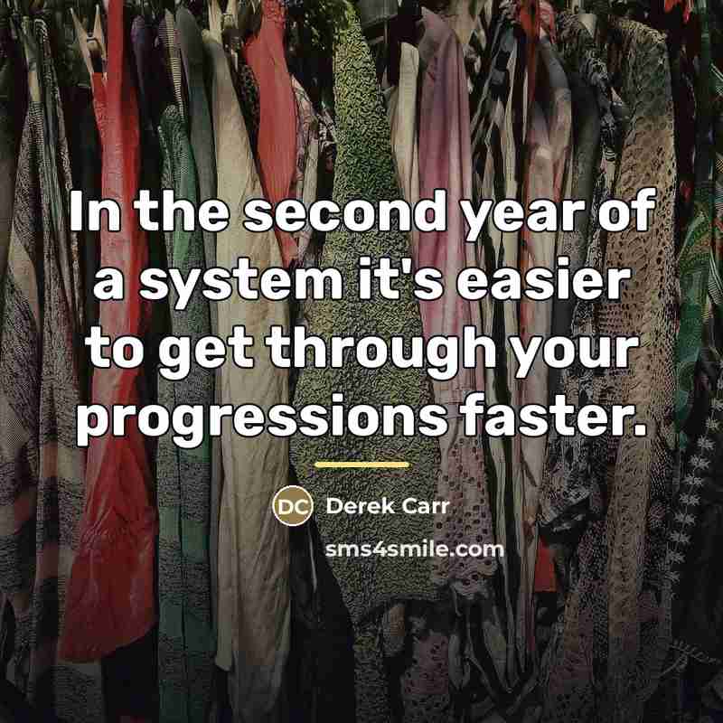 “In the second year of a system it's easier to…” quote by Derek Carr