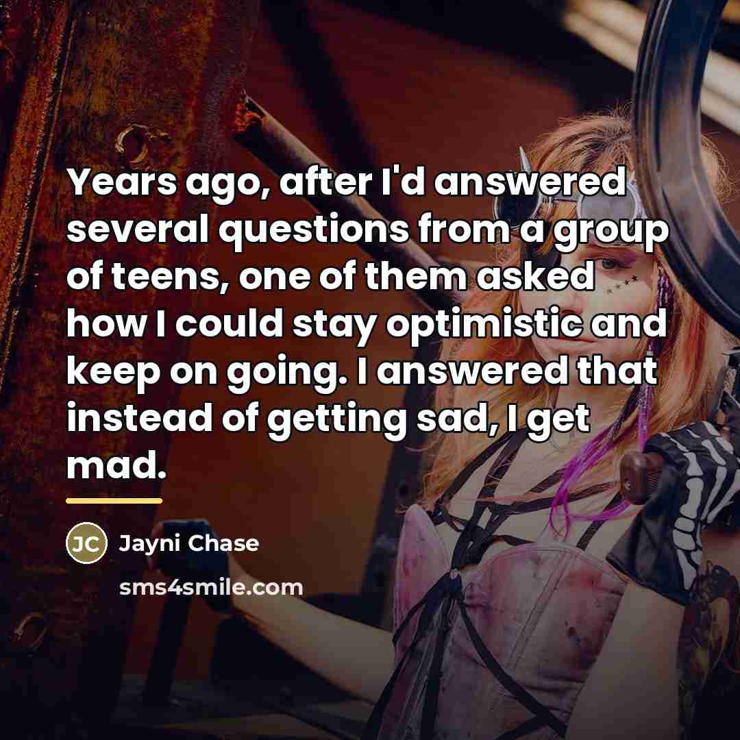 “Years ago, after I'd answered several questions from a group…” quote by Jayni Chase