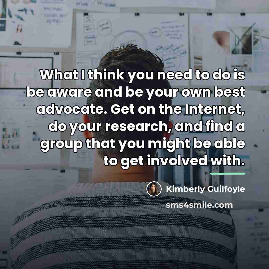 “What I think you need to do is be aware…” quote by Kimberly Guilfoyle